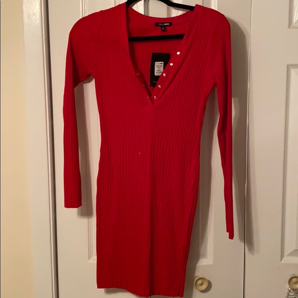 Fashion nova red dress